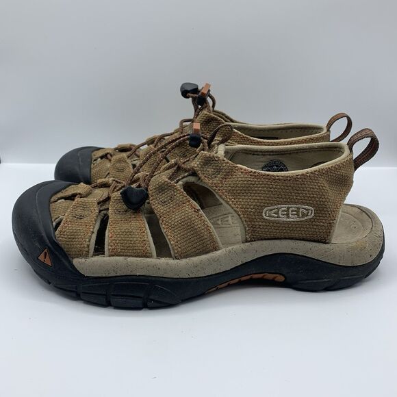 Keen Newport H2 Men\'s Drawcord Tan, Brown & Orange Hiking Sandals Size 8 main image 5